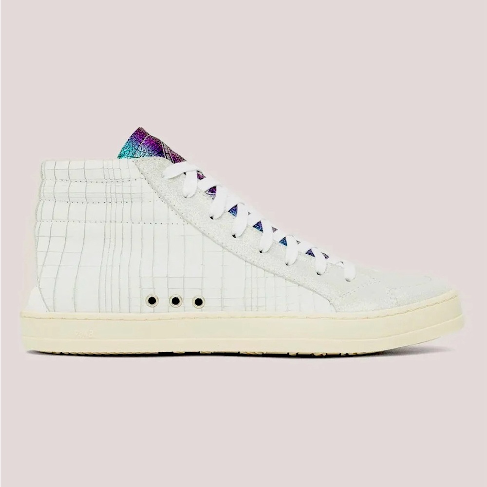 P448 Skate Dama Sneaker White Rainbow, size 36